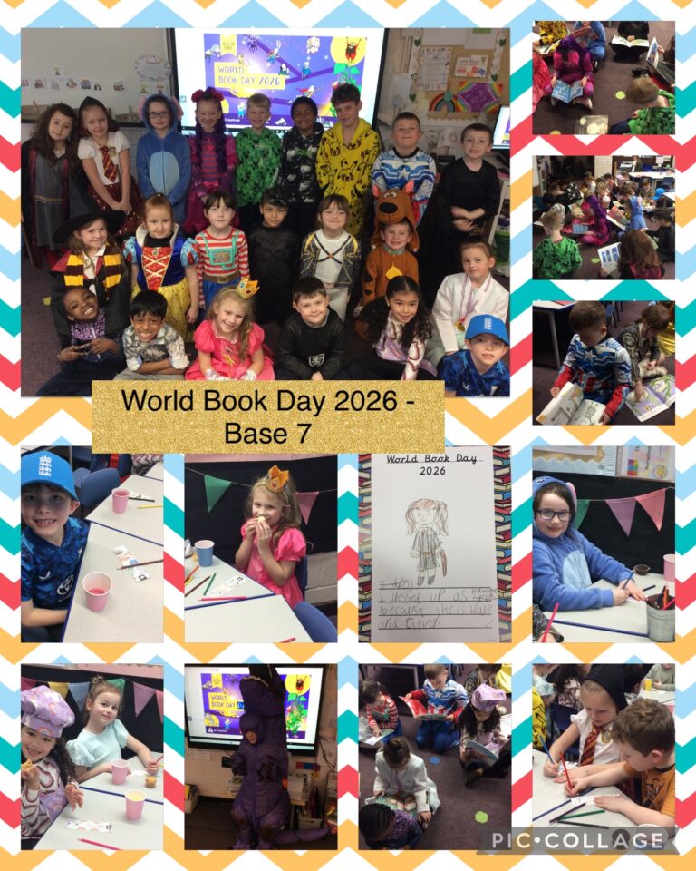 World Book Day 2026 in Base 7 – Randlay Primary School and Nursery
